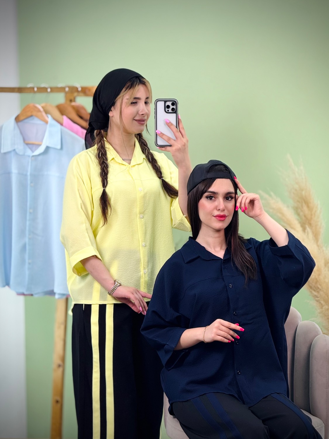 ست شومیز شلوار دلوین
