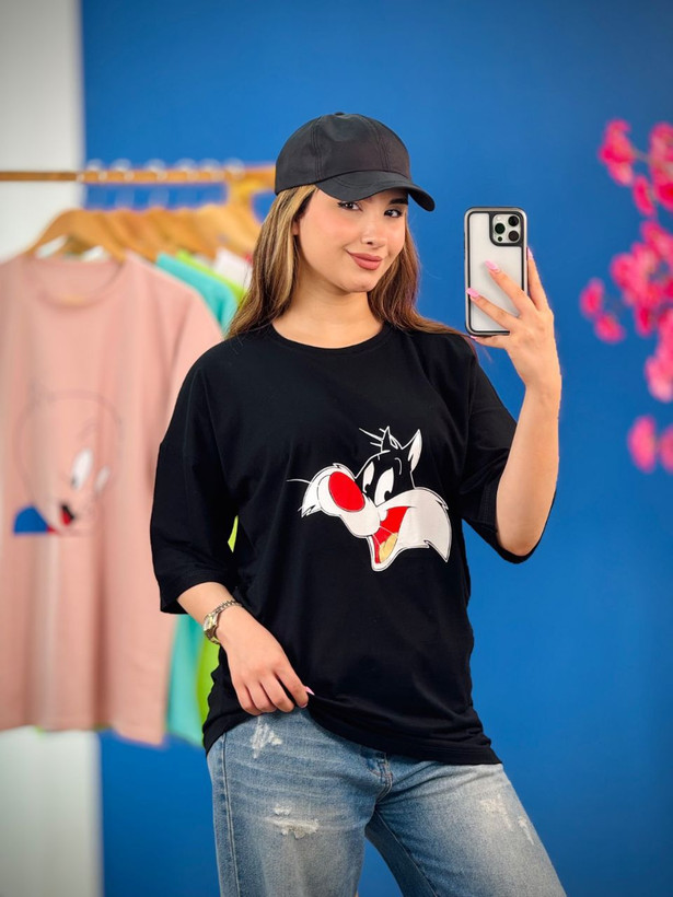 تیشرت باکسی انیمه