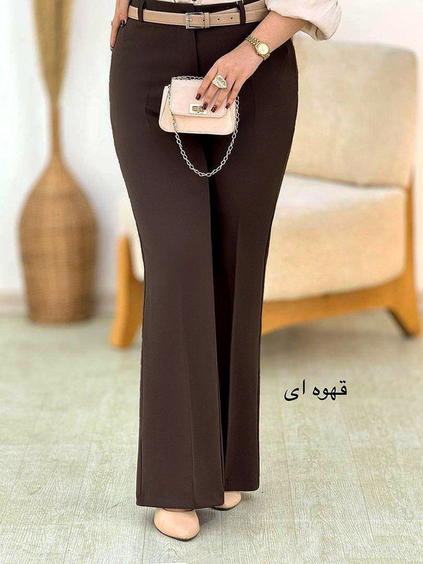 شلوار بوتکات قهوه ای